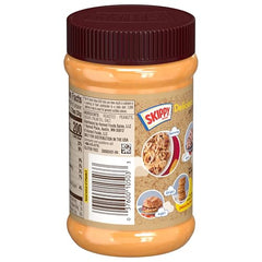 SKIPPY jar back—nutrition facts and zero trans fat