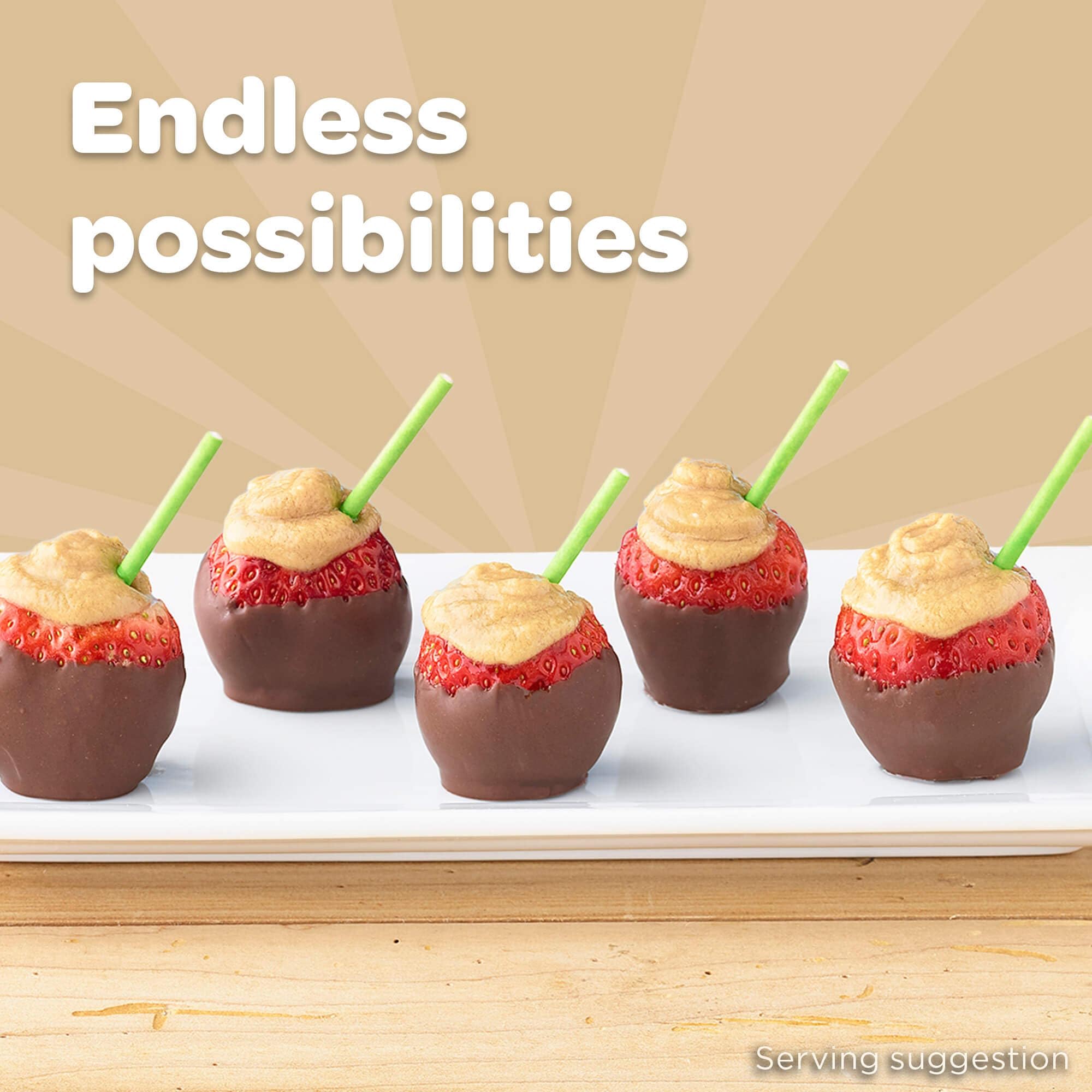 SKIPPY spread with fruit—a tasty snack pairing