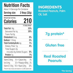 SKIPPY No Sugar Added Chunky Spread Pour for quick sandwiches