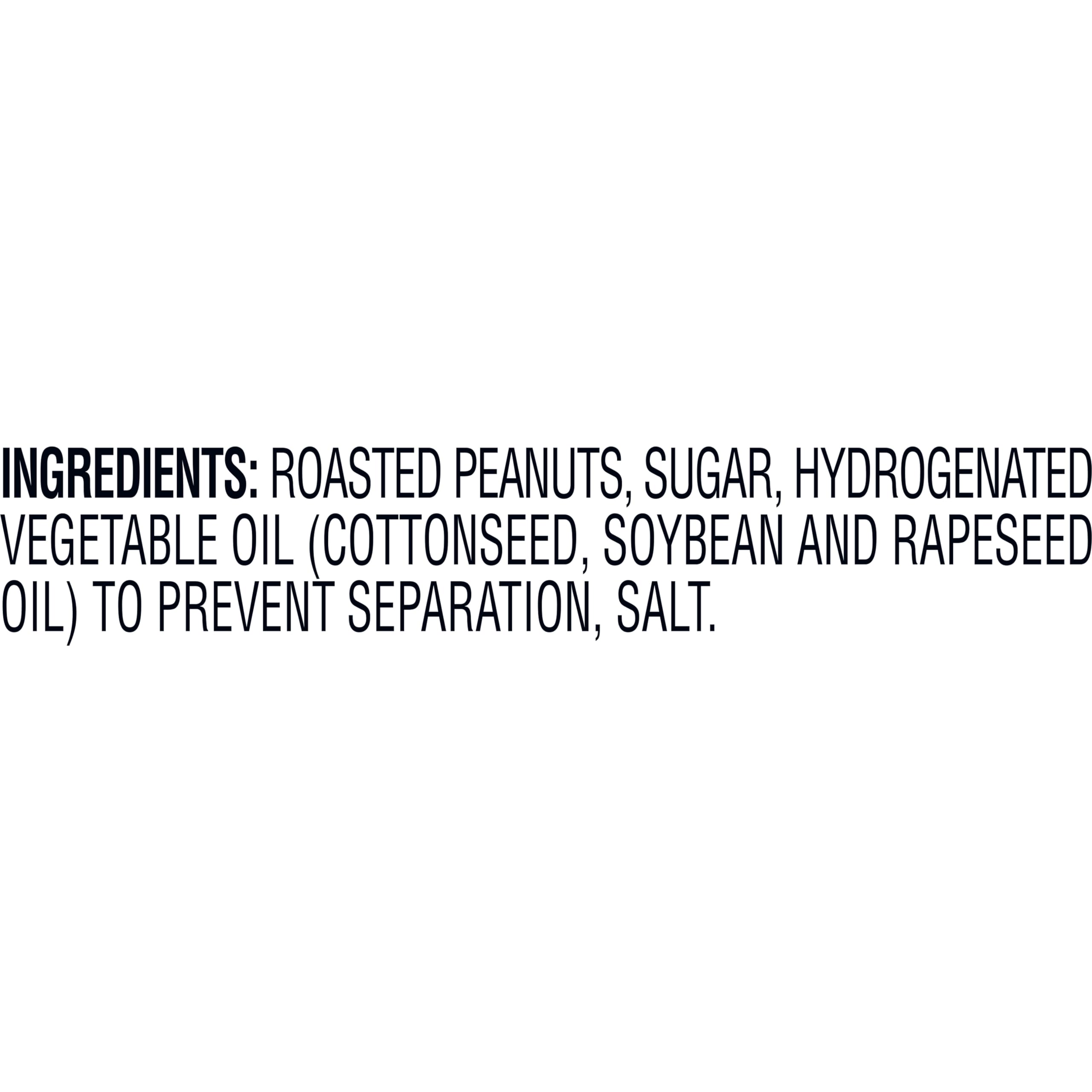 SKIPPY ingredients panel highlights four simple ingredients and real roasted peanuts