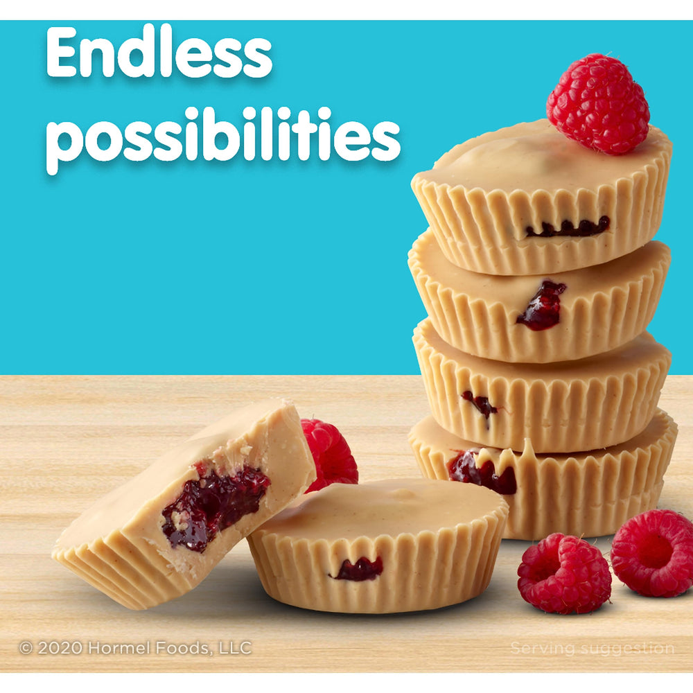 SKIPPY Peanut Butter on crackers illustrates a convenient, family-friendly snack