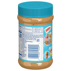 SKIPPY Reduced Fat Creamy Peanut Butter Spread with crackers as a snack