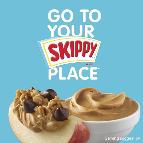 SKIPPY ingredients close-up showing real peanuts and simple four-ingredient recipe