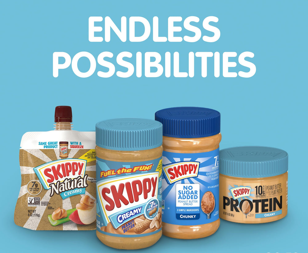 SKIPPY Super Chunk ingredients highlight simplicity.