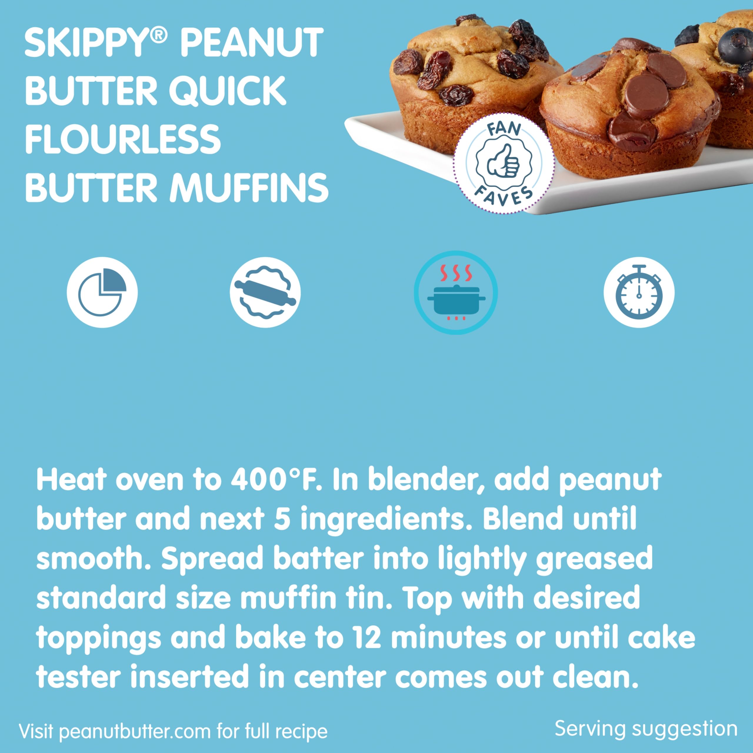 SKIPPY jar on pantry shelf signaling a staple snack