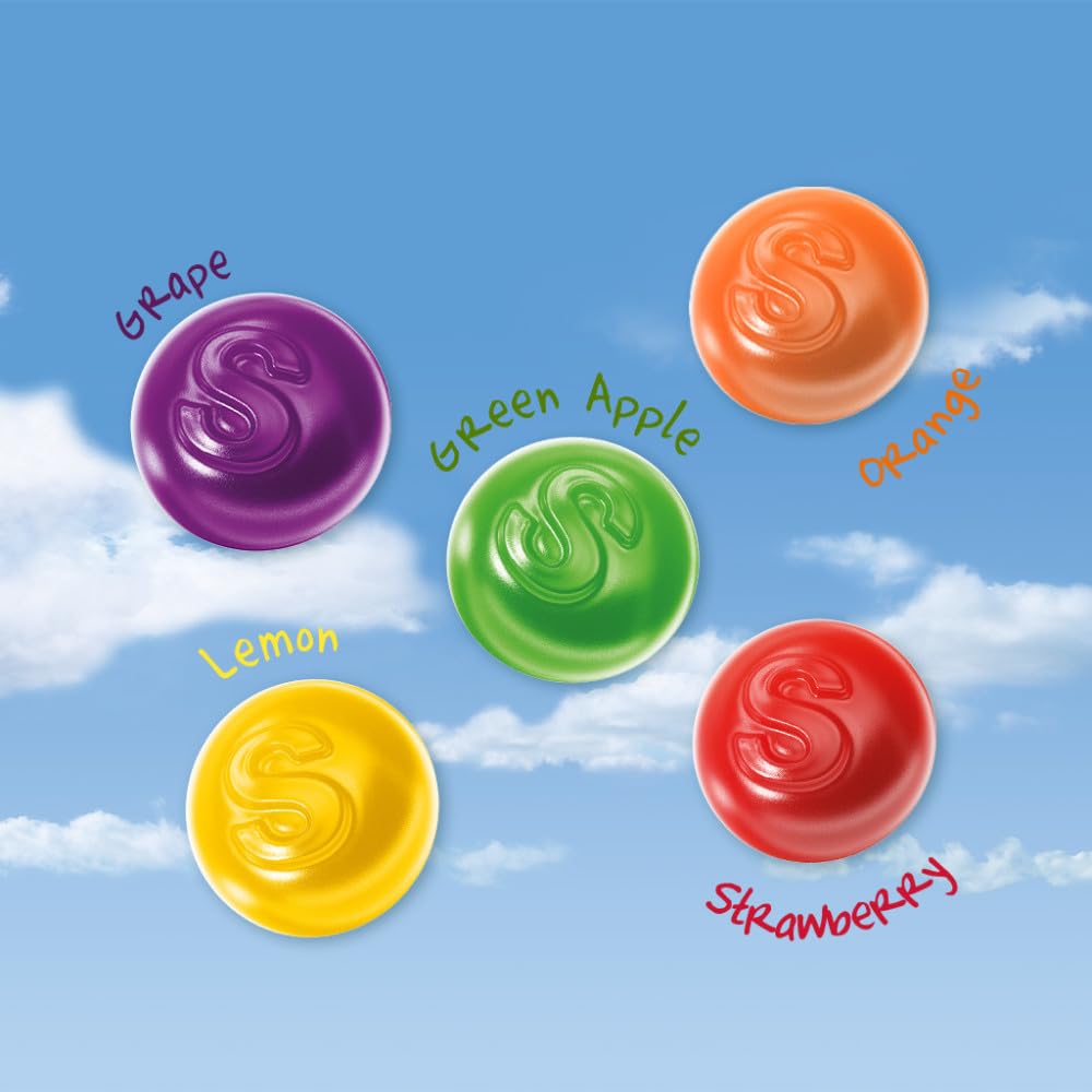 Skittles Gummies Original game-night snack setup, colorful candies ready for sharing.