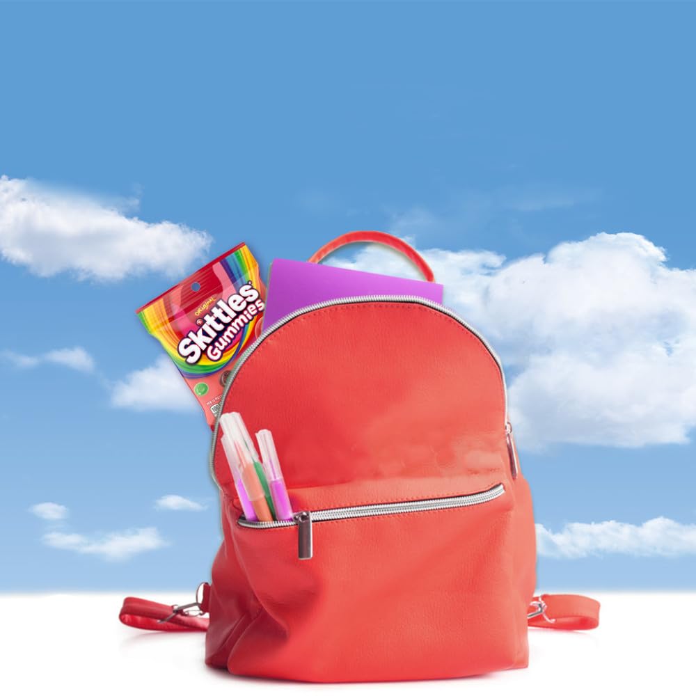 Skittles Gummies Original road-trip stash, portable chewy fun for the car.