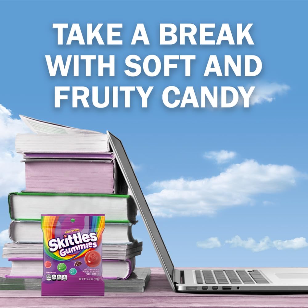 Skittles Gummies Wild Berry colorful flavors ideal for flavor exploration