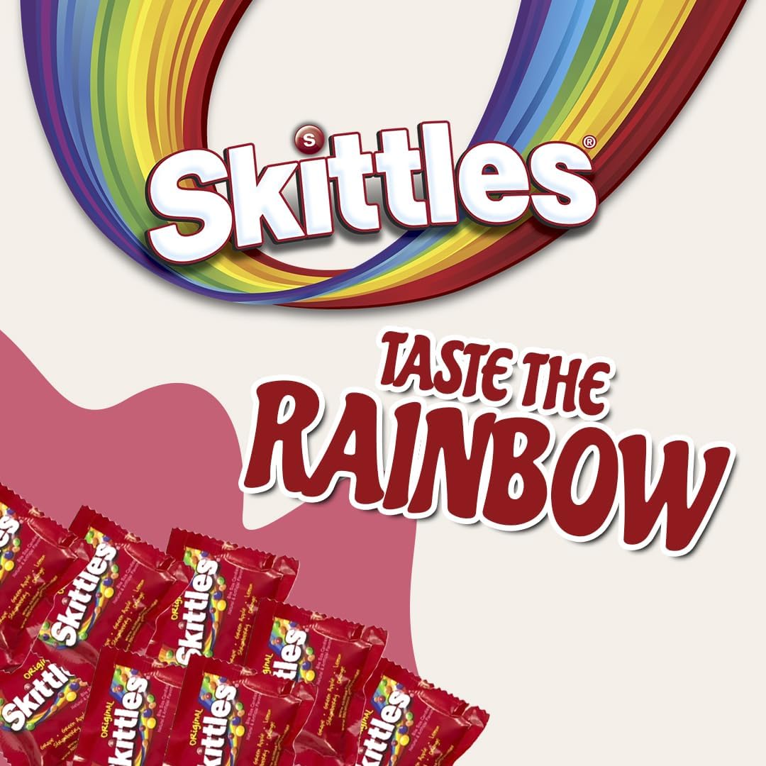 Skittles on-the-go pack for lunchboxes and travel.