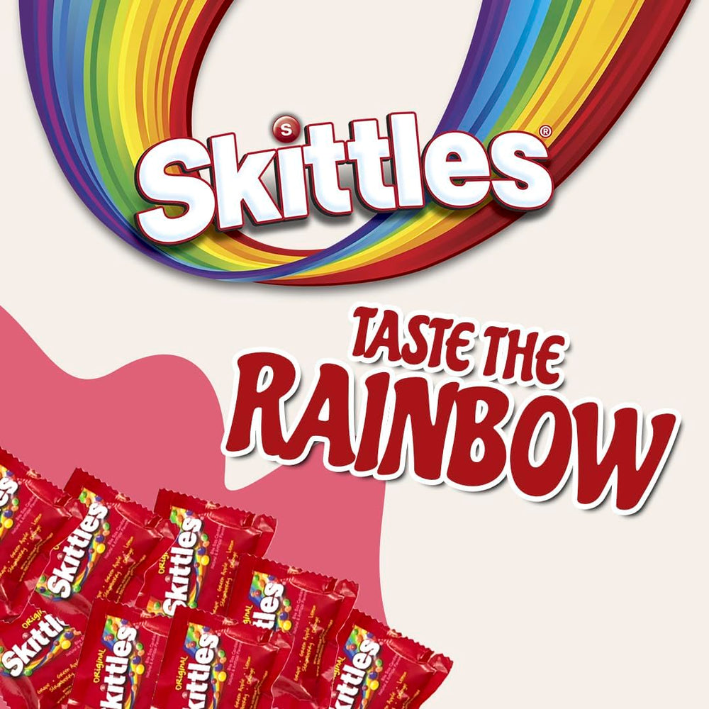 Skittles on-the-go pack for lunchboxes and travel.