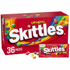 Skittles Original 36-pack box for shared movie nights and gatherings