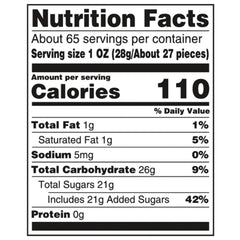 Bright individually wrapped Skittles pouches promote easy sharing at parties.