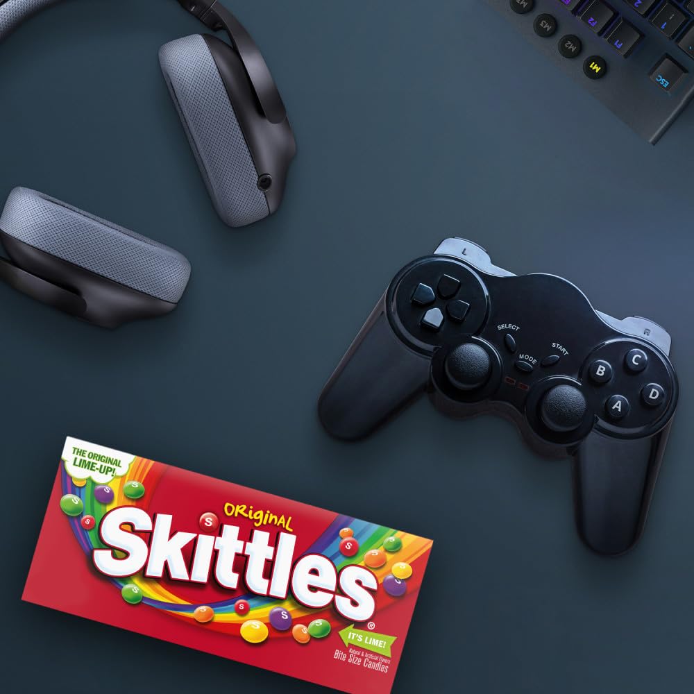 Skittles Original party favor adds colorful flair to birthdays.