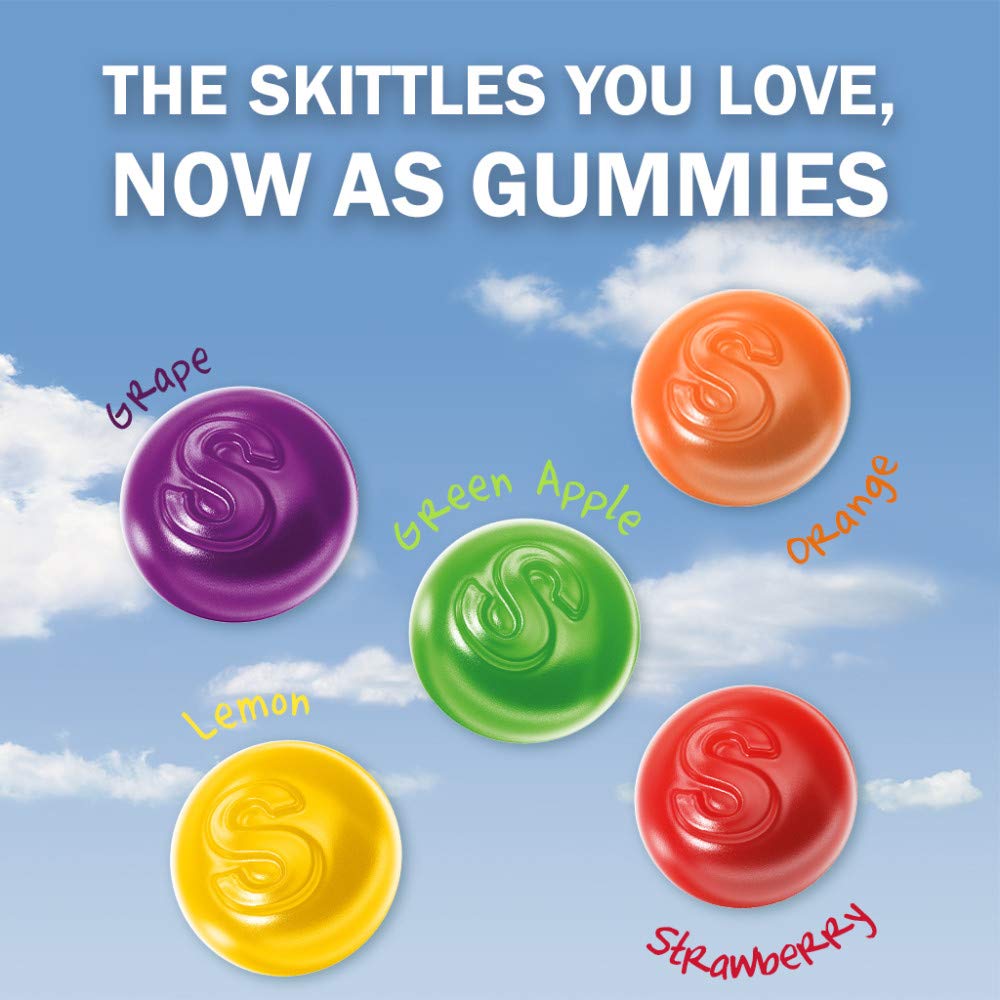 Skittles Original used as colorful topping for desserts and treats
