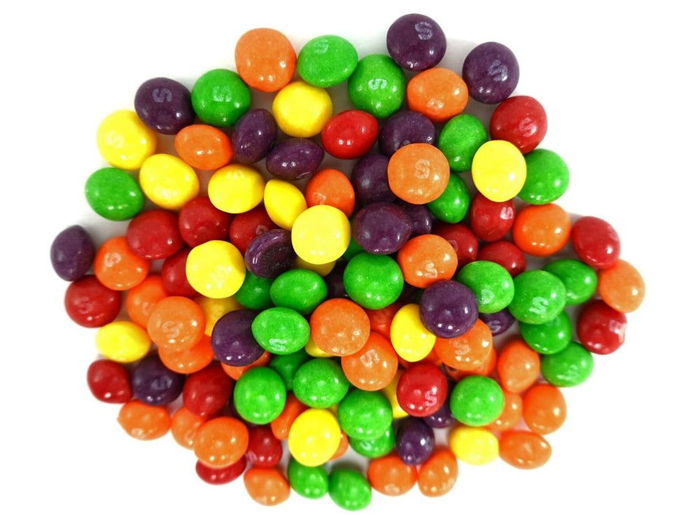Skittles party-favor bags for celebrations.