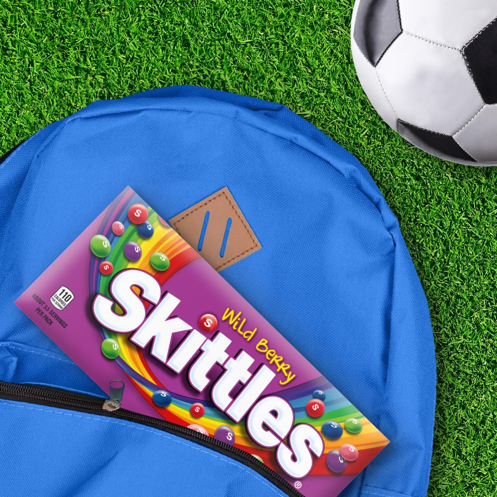 Skittles Wild Berry snacks ready for movie night and parties