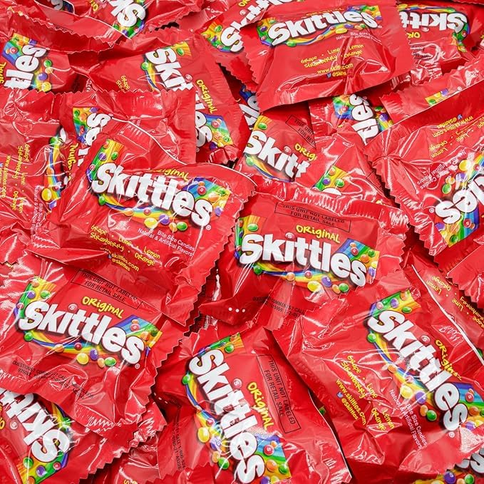 Skittles sharing bags for party and gatherings.