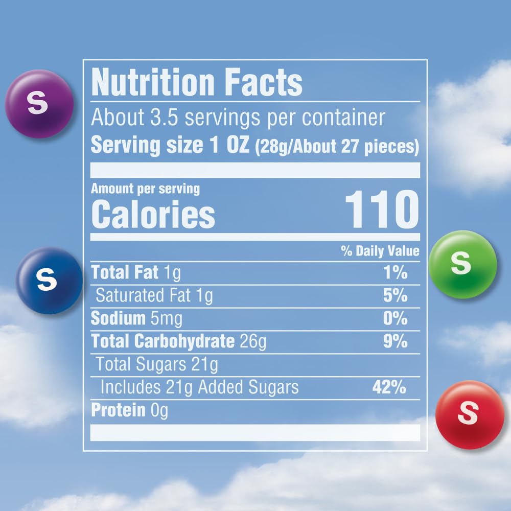 Twelve-pack display of Skittles Wild Berry chews for party snacking