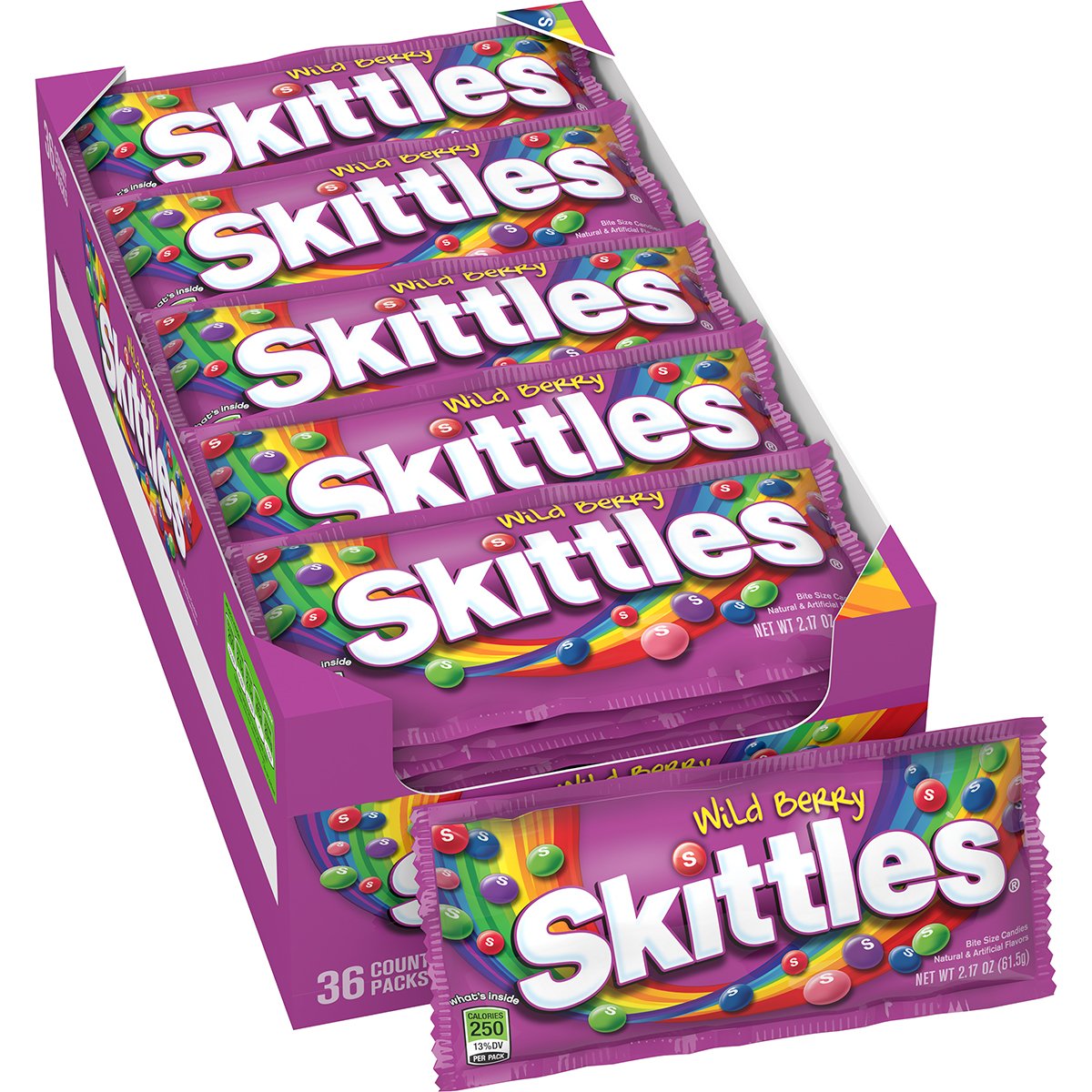 Skittles Wild Berry 36-pack for sharing at parties.