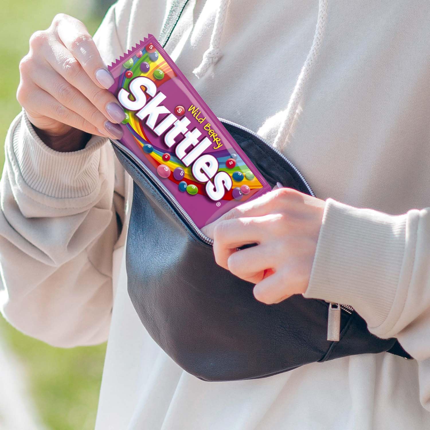Skittles Wild Berry wild cherry flavor adds bold zing.