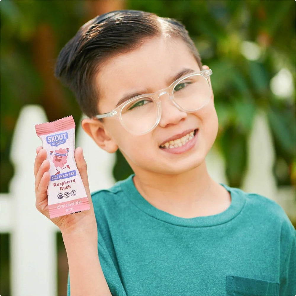 Skout Allergen-free bars, gluten, dairy, soy-free and kid-friendly.