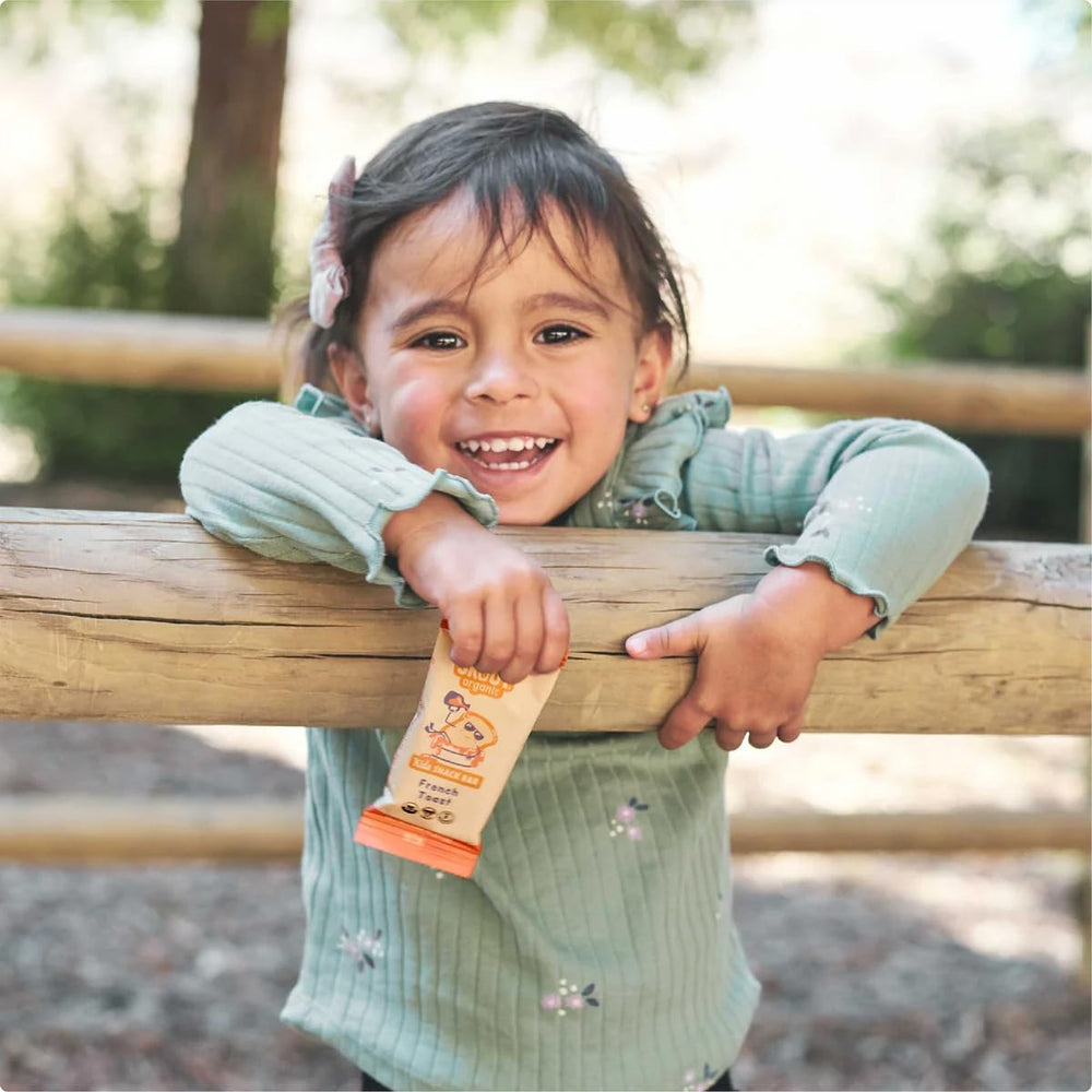 Skout bars fit lunchboxes with kid-friendly, mess-free portions.