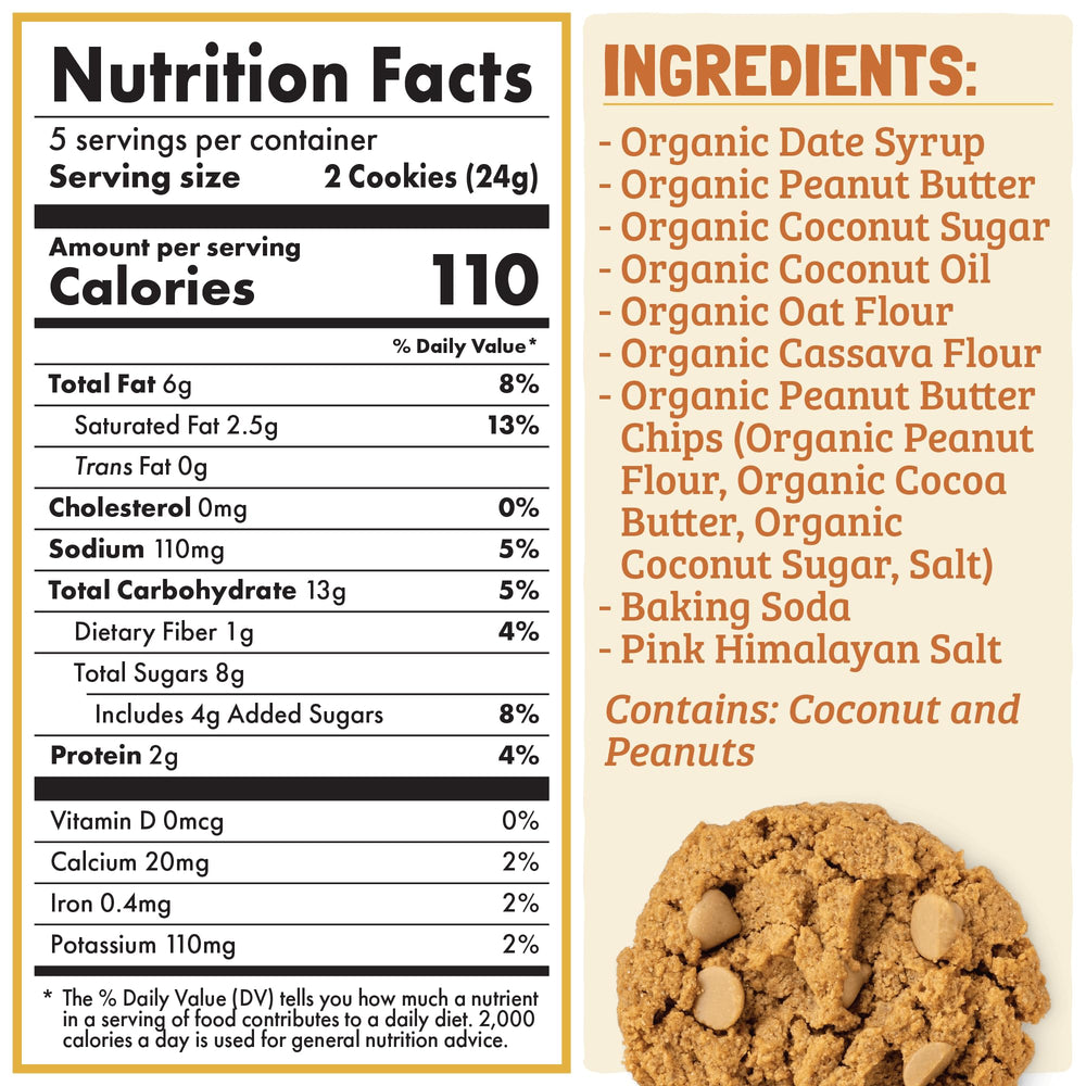 Skout Organic Soft Baked Cookies Double Chocolate showing rich flavor