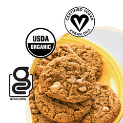 Skout Organic soft baked cookies variety pack box, perfect for travel.