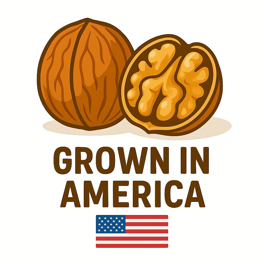 Sky Ecommerce Crazy Nuts American-grown walnuts from California farms.
