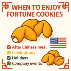 Sky Ecommerce fortune cookies fresh vanilla aroma and crisp texture.