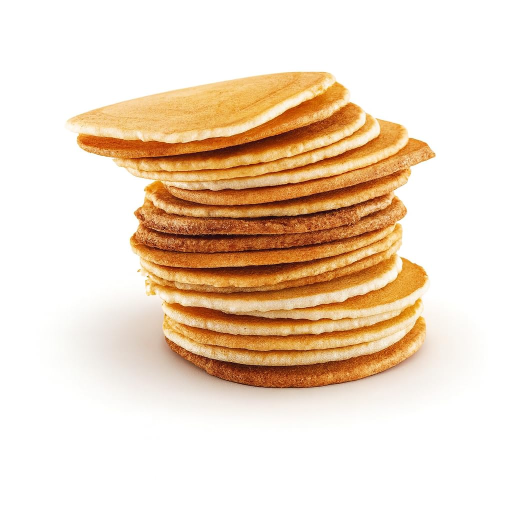 Sky Home Baked Flat Fortune Cookies 50pk crisp front view ready to serve at events
