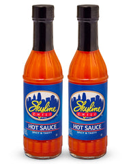Skyline Chili hot sauce bottle front with bold Cincinnati flavor