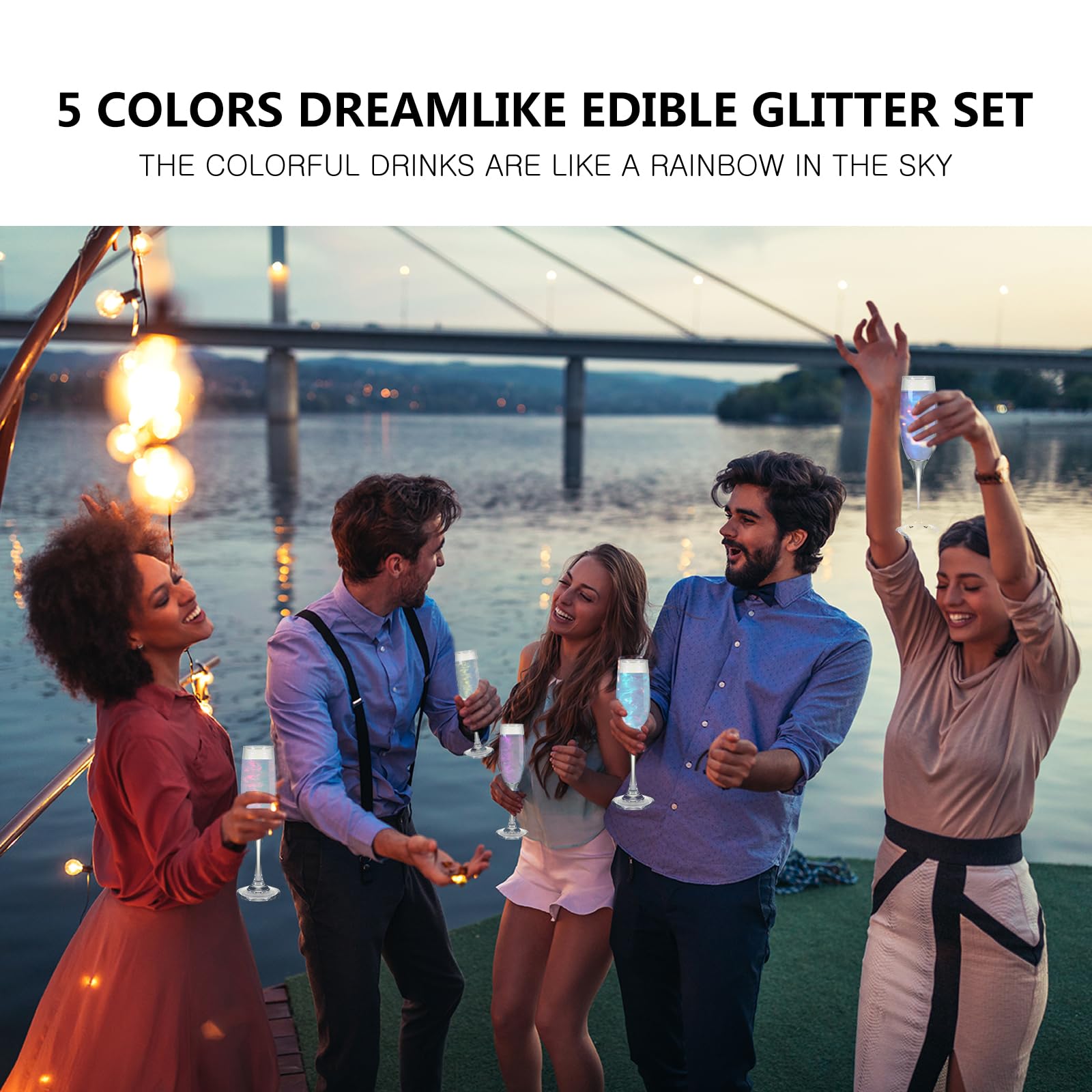 SkyVue luster dust bottle for easy, precise DIY decoration.