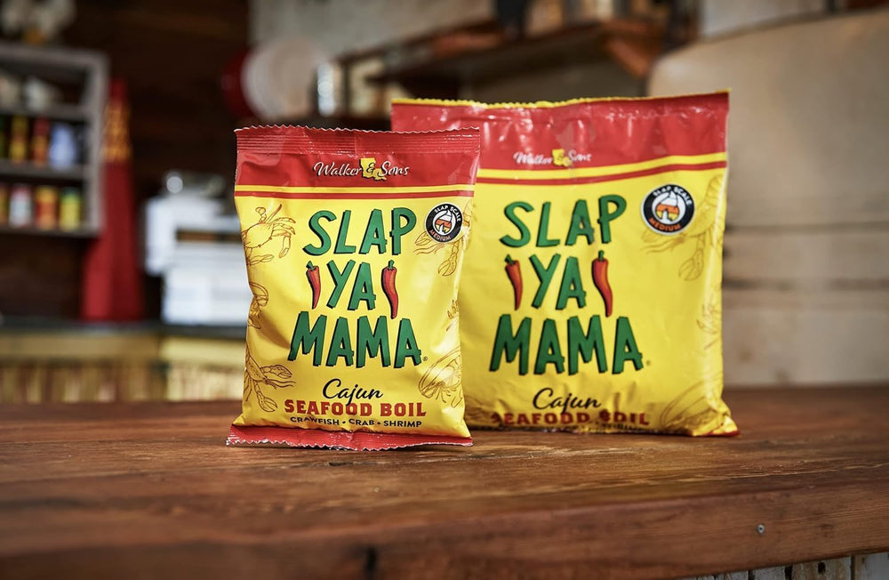 Slap Ya Mama Cajun Seafood Boil Seasoning boosts crawfish flavor.
