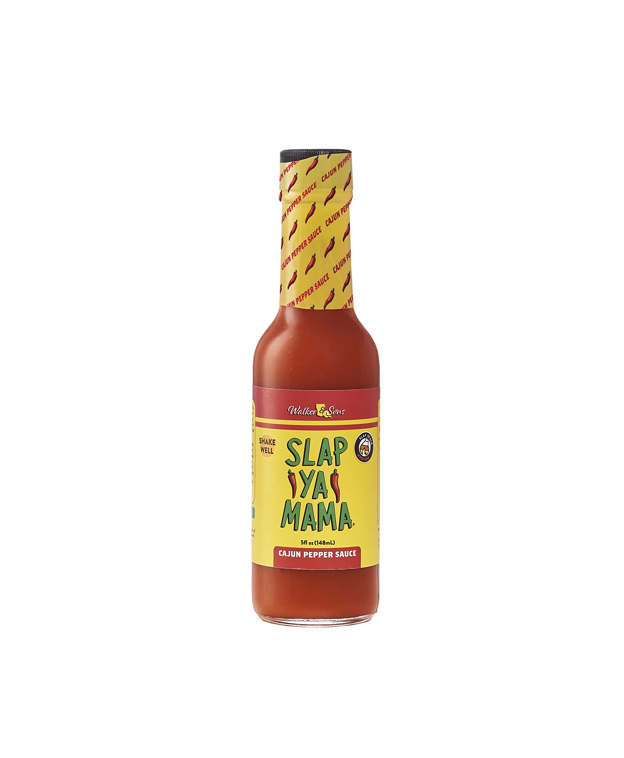 Slap Ya Mama hot sauce on pizza for extra savory kick.