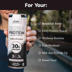 Slate Milk Dessert Pack collection, 12-pack convenient fueling option