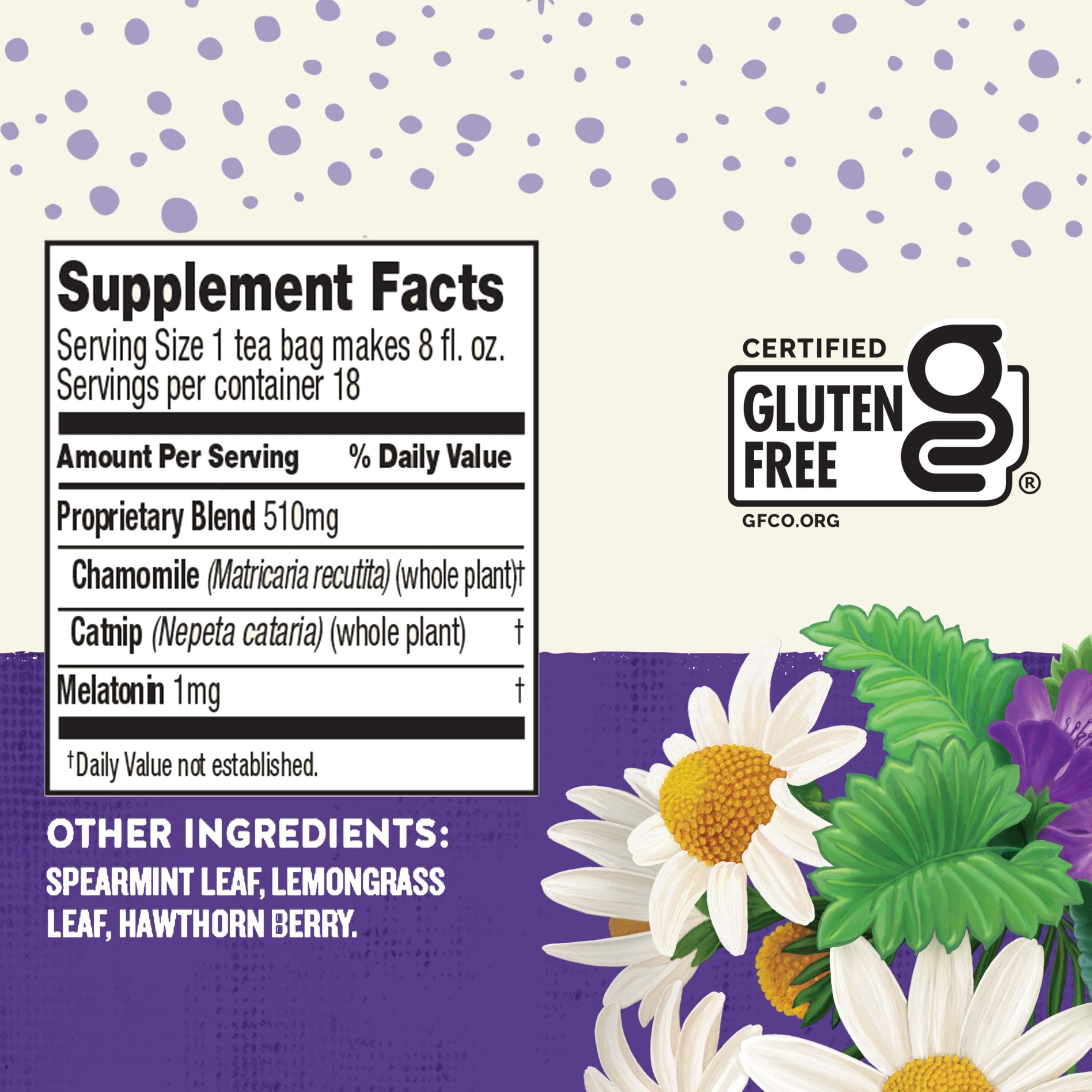 Sleepytime tea bags with no strings support a simple, waste-free routine.