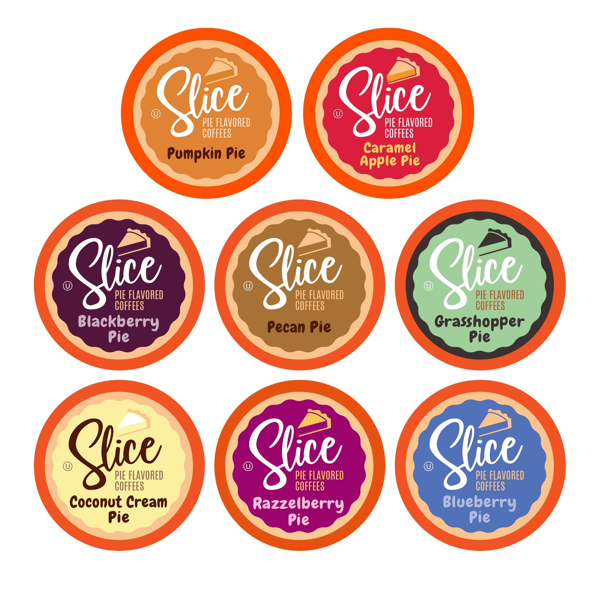Slice Coffee grasshopper pie flavored pod with creamy notes for breaks