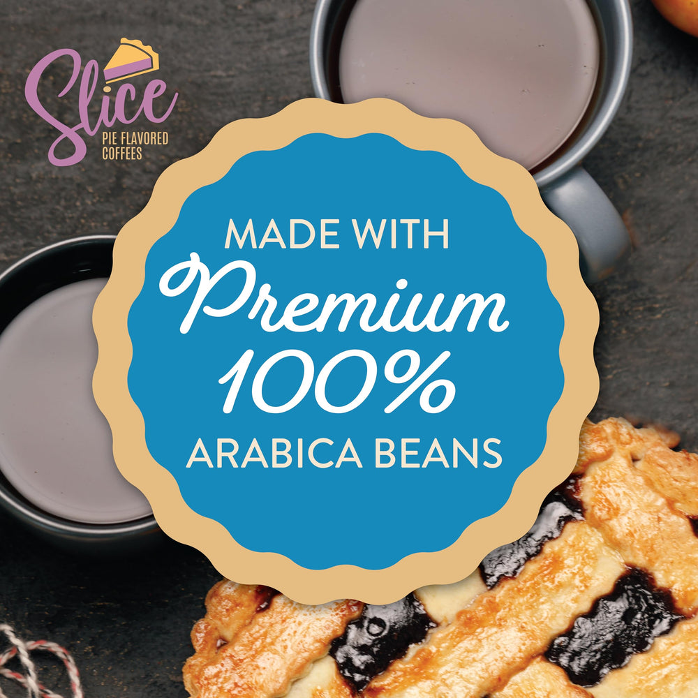 Slice Coffee pie-flavor closeup captures coconut aroma
