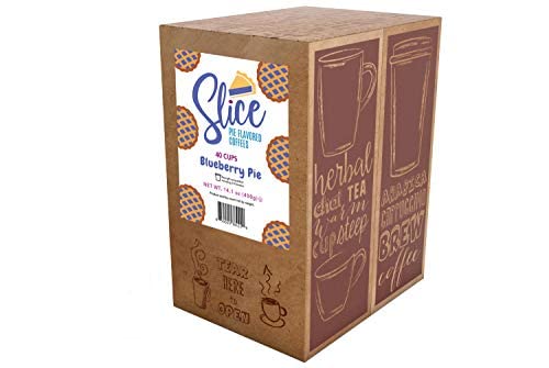 Slice Coffee steaming cup releases blueberry aroma and comforting notes.