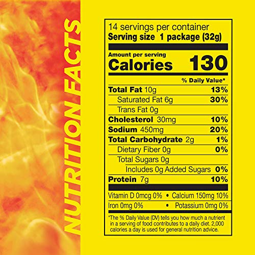 Slim Jim Beef N Jalapeno Cheese Original stick with 1.15 oz single-serve.