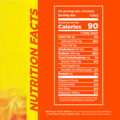 Slim Jim Buffalo-Style Chicken Stick packaging shown as a grab-and-go snack.
