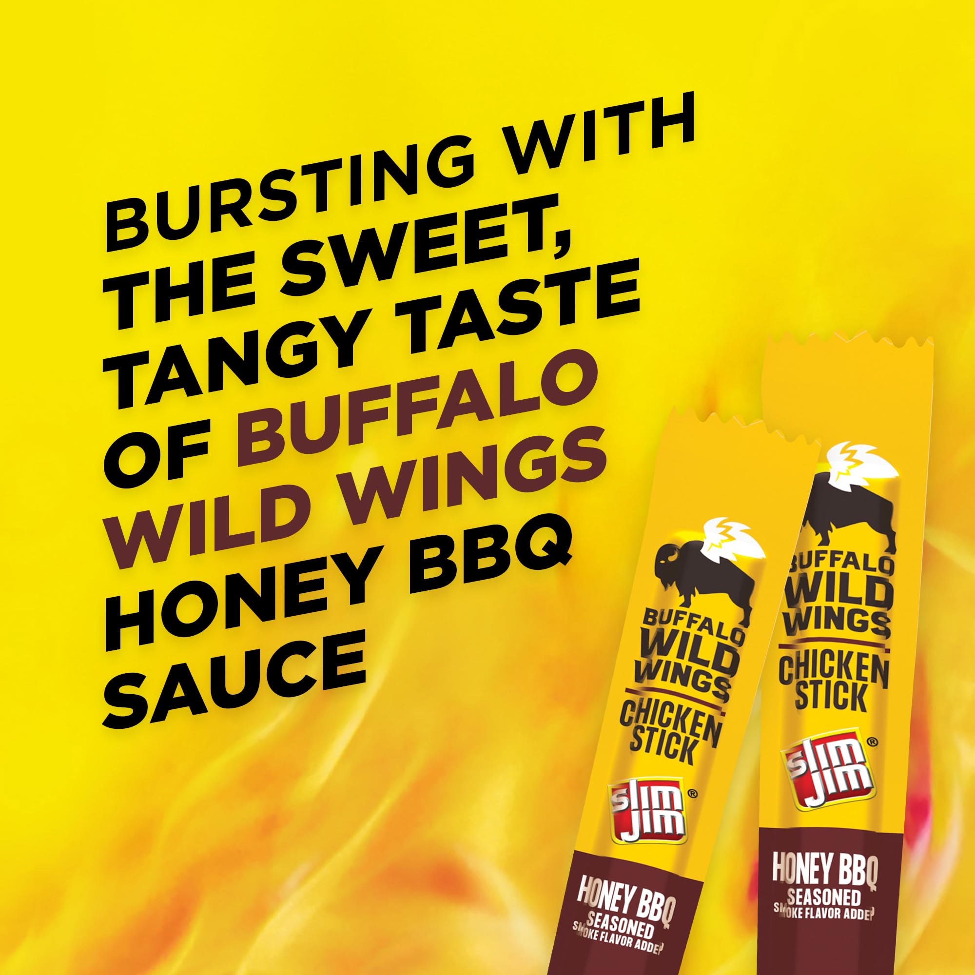 Slim Jim chicken sticks on-the-go demonstrate a portable, protein-rich snack option.
