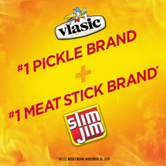 Slim Jim Giant size snack sticks in 24-count box for pantry and travel.