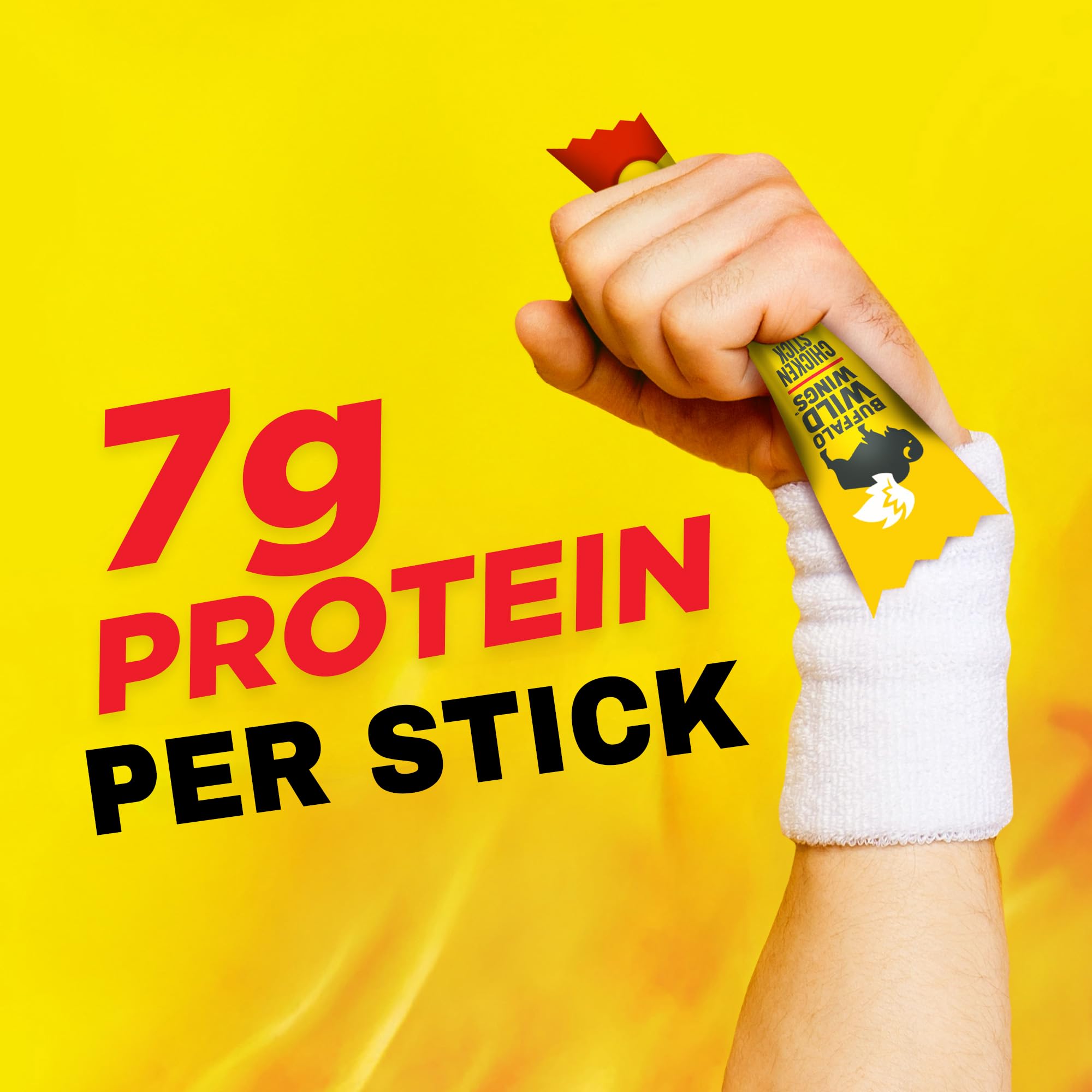 Slim Jim individually wrapped sticks ideal for quick, mess-free snacks.