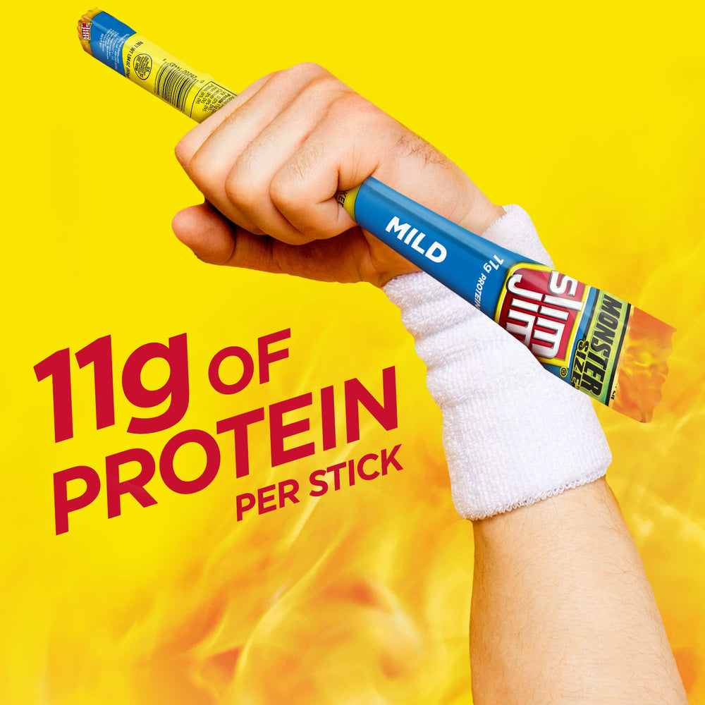 Great Easter basket stuffer with bold, smoky Slim Jim Monster Mild flavor