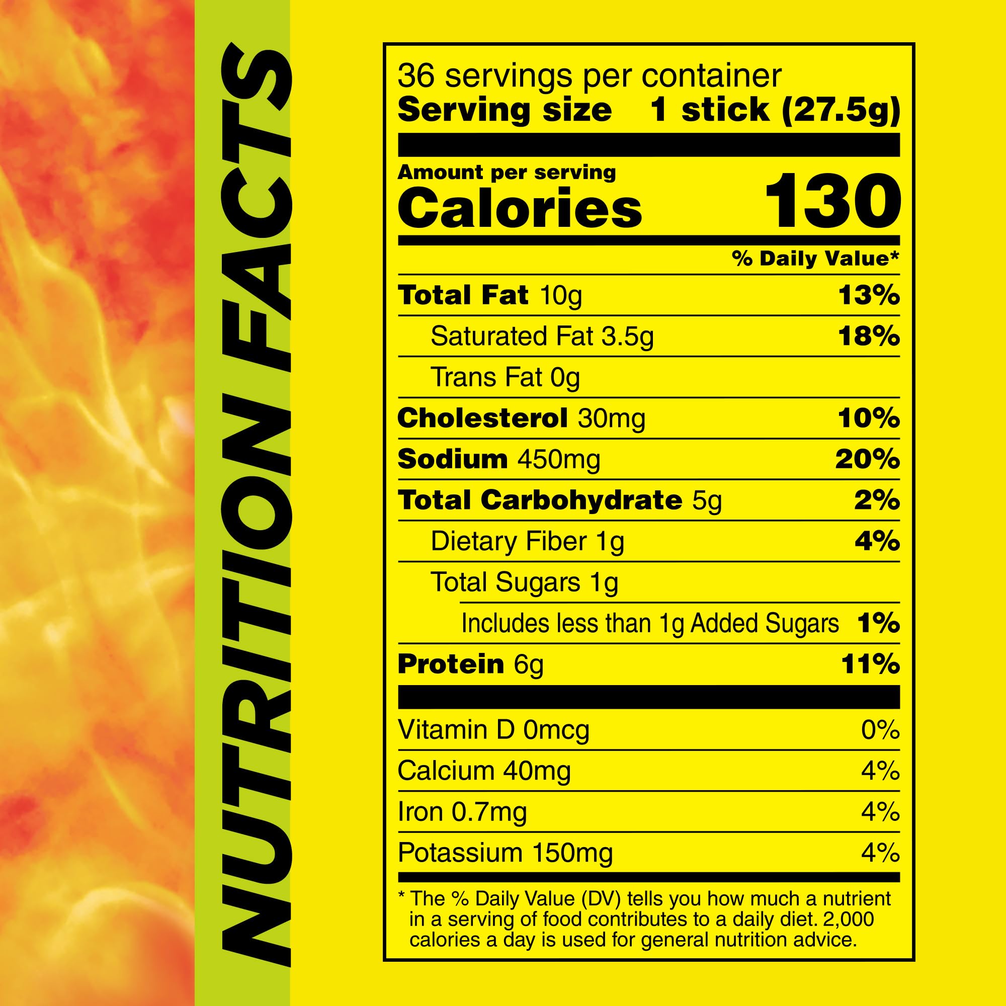 Slim Jim Monster Shortboi meat-stick closeup showing beef, pork and chicken blend.
