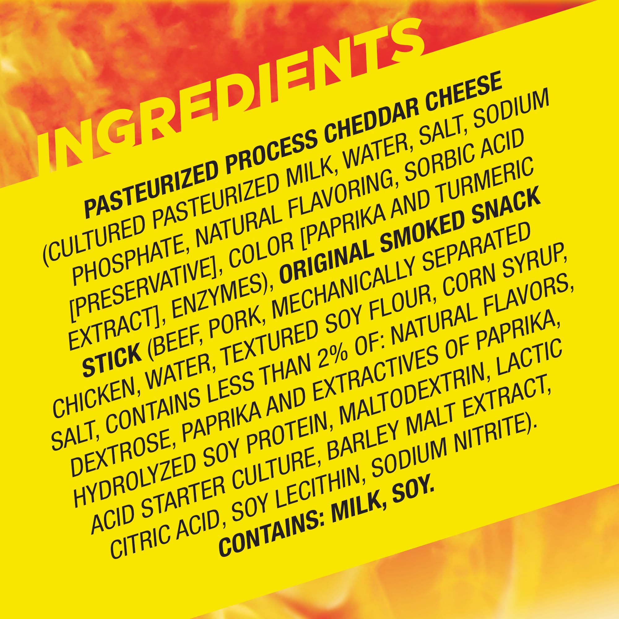 Slim Jim smoked flavor close-up