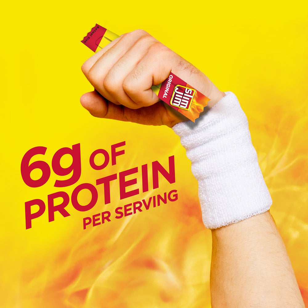 Slim Jim Original contains no artificial flavors or colors for cleaner ingredient choices.