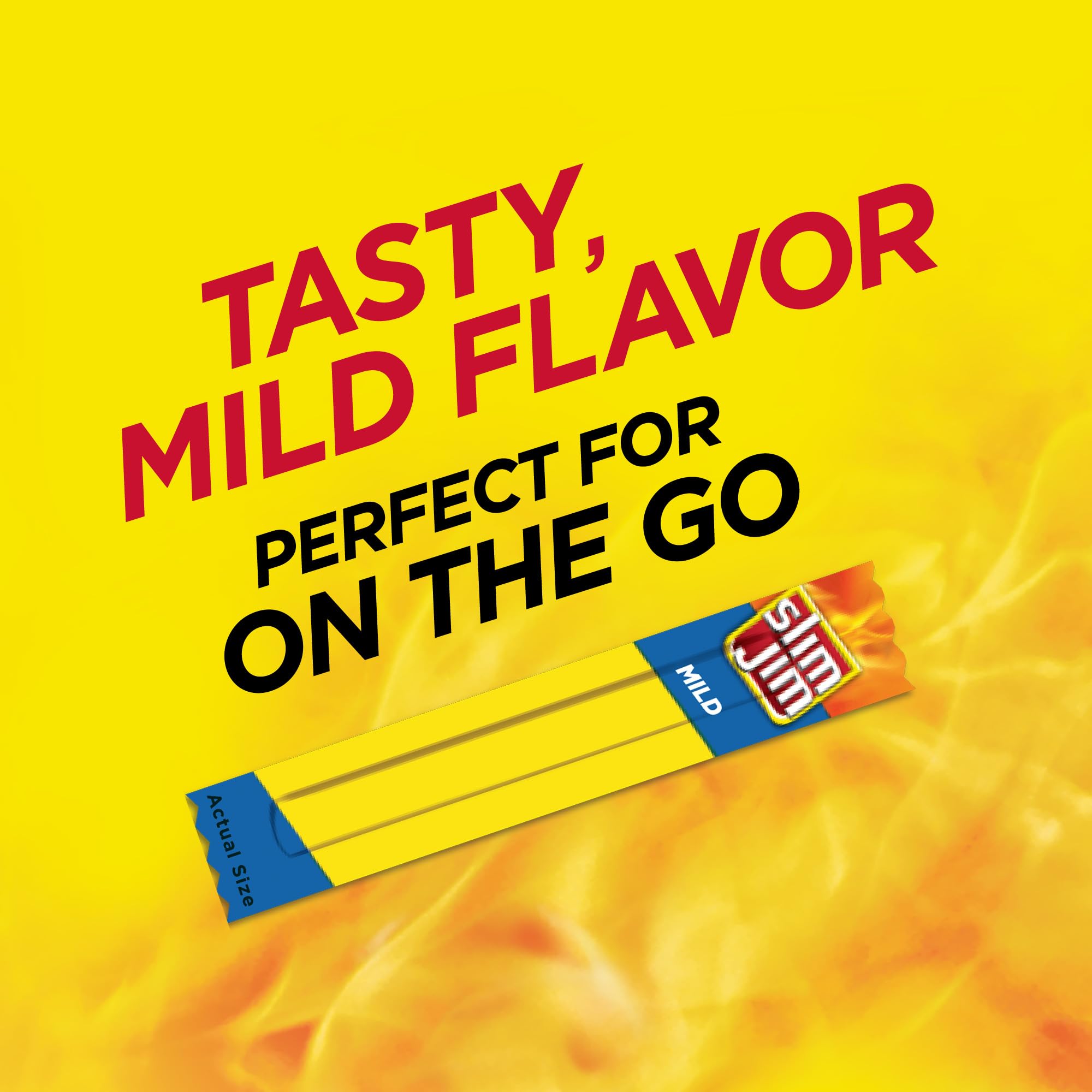 Slim Jim protein 6g per serving in a compact, portable stick